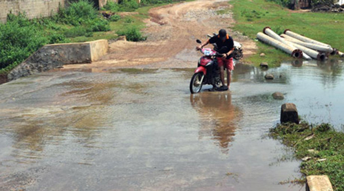 Nghệ An Hiểm họa từ cầu tràn